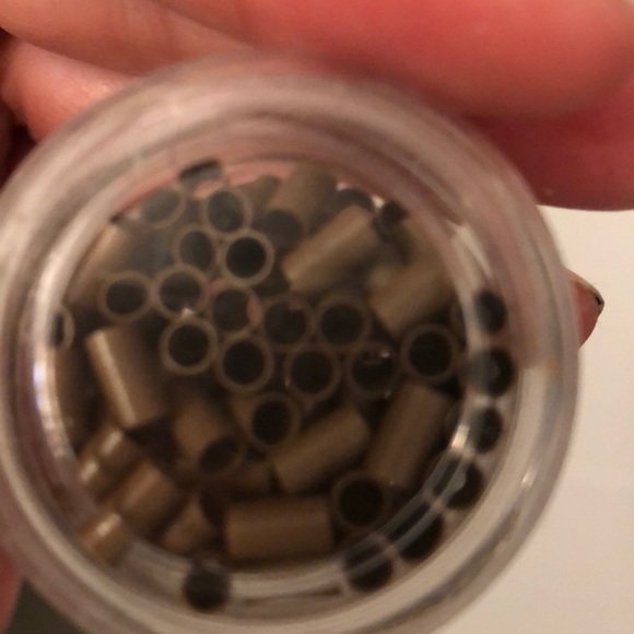 Hair extension Brown beads - Picture 4 of 4